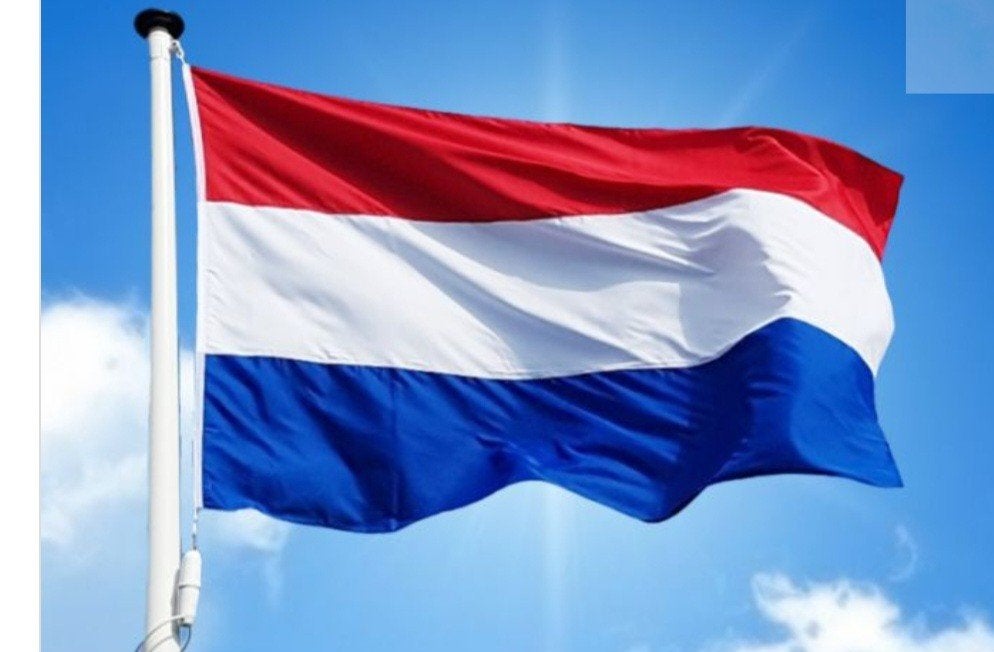 Nederlandse vlag met Friese wimpel, Ophalen, Zo goed als nieuw