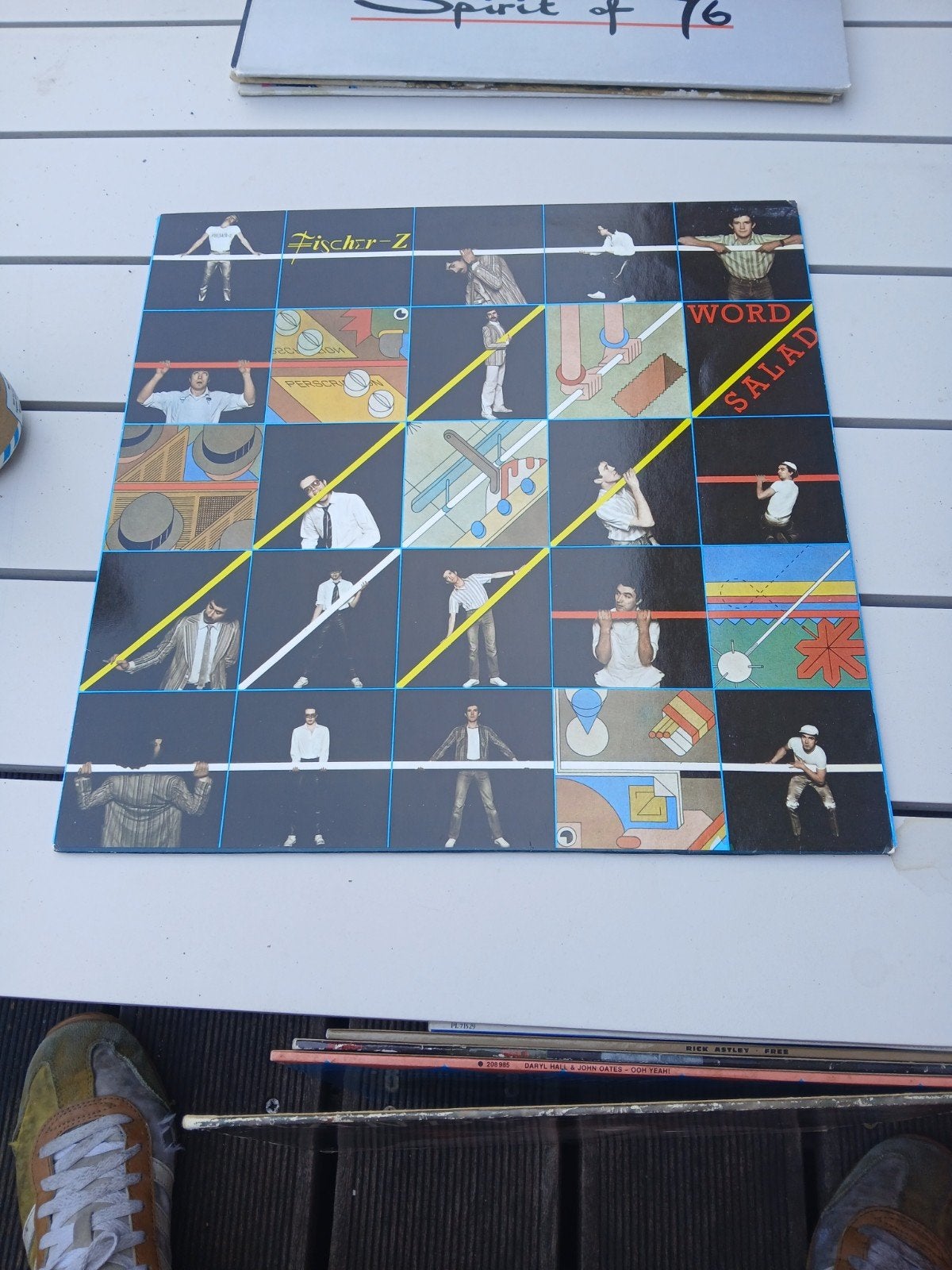 Fischer-Z - Word Salad LP (1979) - Pop Rock Vinyl, Ophalen of Verzenden, 1970 - 1979, Gebruikt, 12 inch