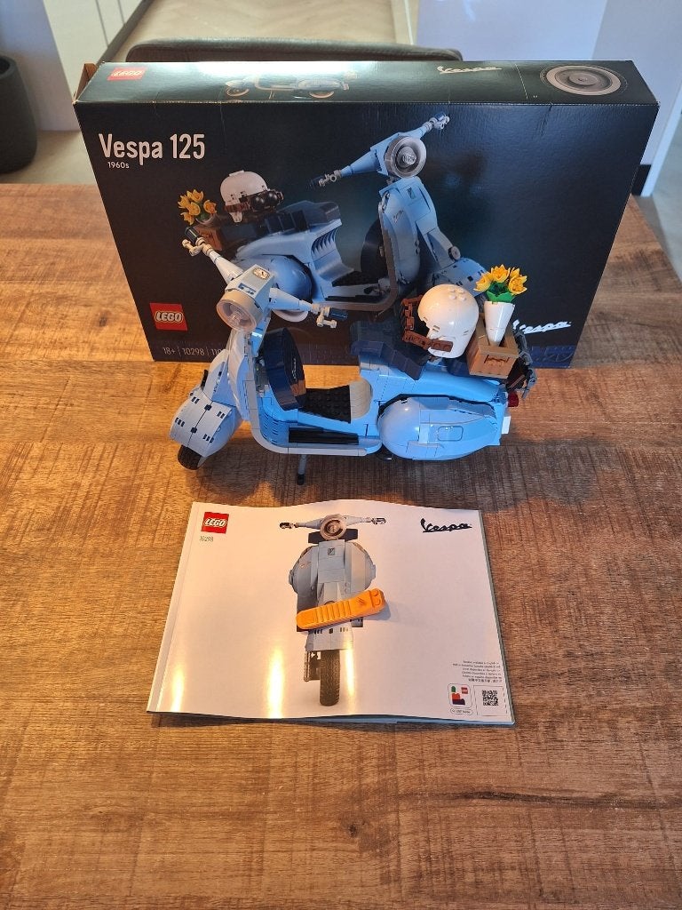 Lego 10298 Vespa compleet, Ophalen, Zo goed als nieuw