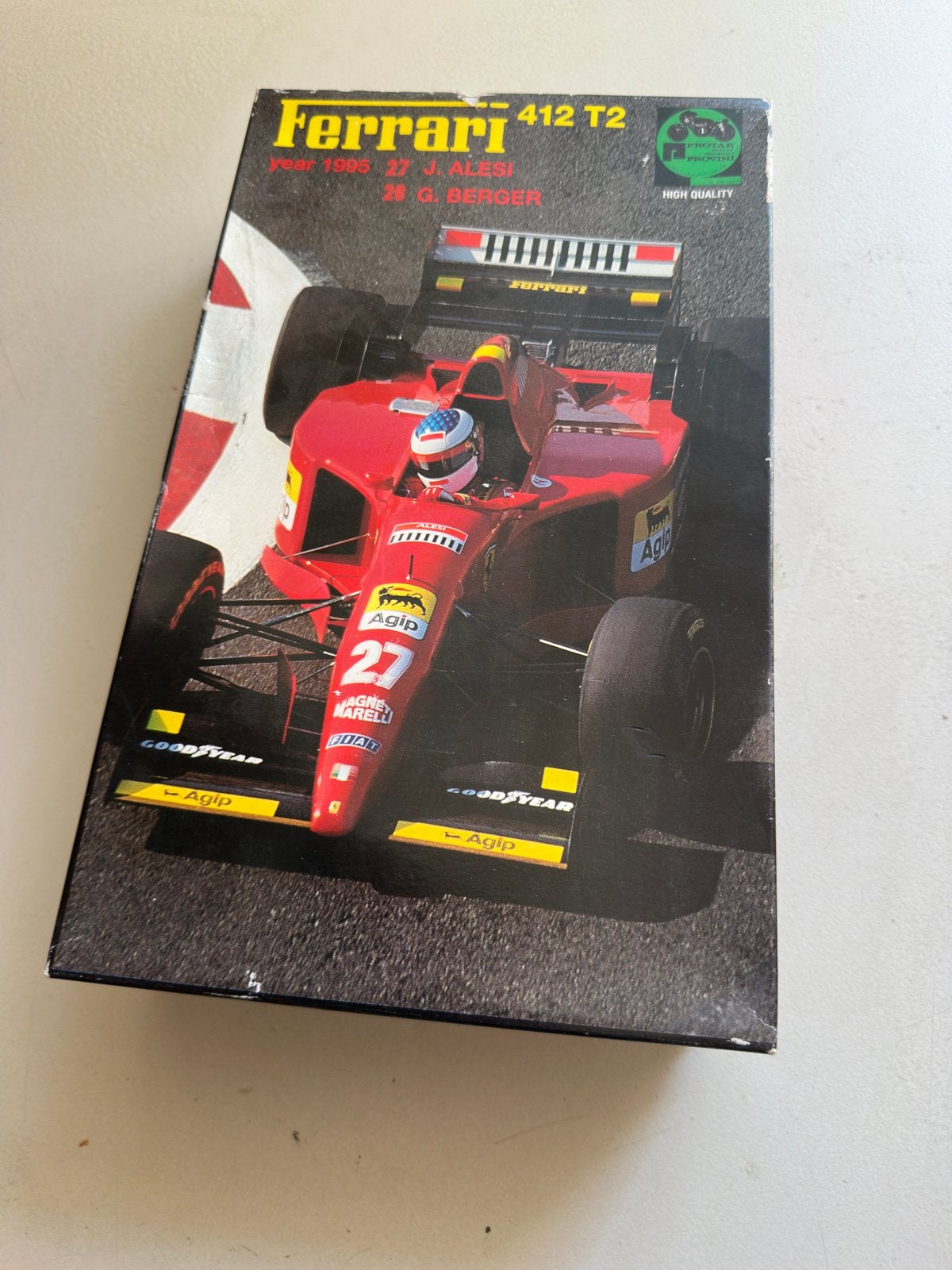 Protar Ferrari 412 T2 bouwdoos 1:24, Ophalen of Verzenden, Zo goed als nieuw, Auto, Overige merken
