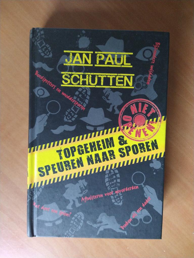 Schutten, Jan Paul. Topgeheim & Speuren naar sporen, Ophalen of Verzenden, Zo goed als nieuw, Fictie algemeen