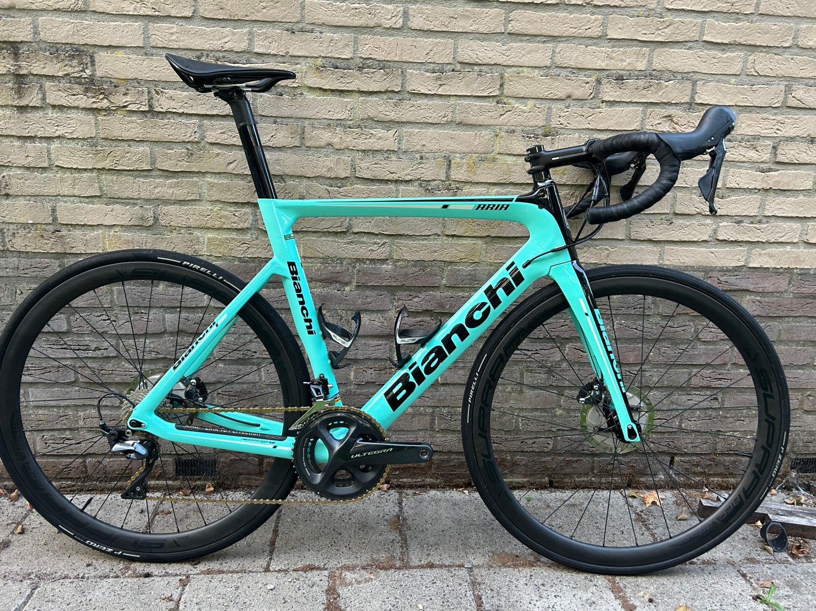 Nette Bianchi Aria vol carbon Ultegra powermeter, Carbon, Meer dan 20 versnellingen, 53 tot 57 cm, Ophalen