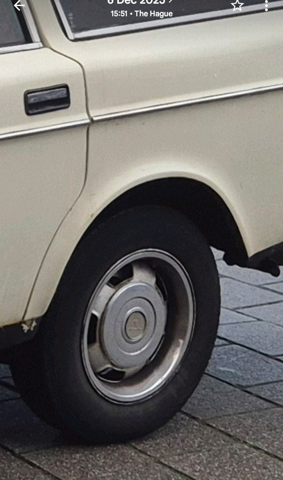 Volvo 240/244/245 wielen set .stalen velgen sier randen, Ophalen of Verzenden