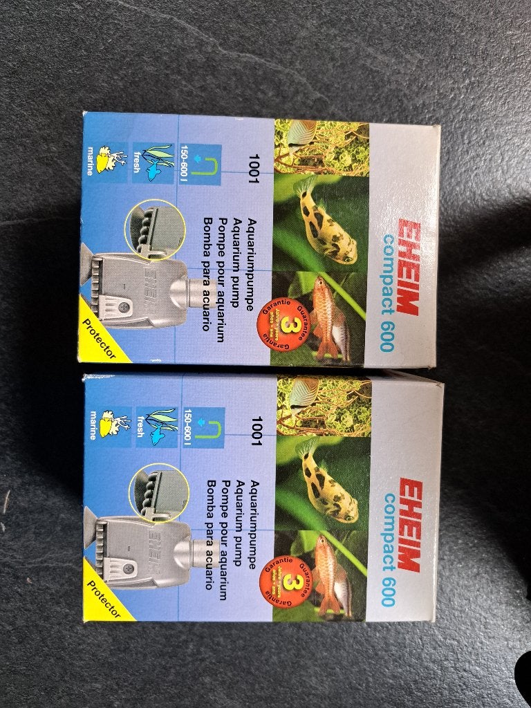 Aquarium pomp, Ophalen, Nieuw