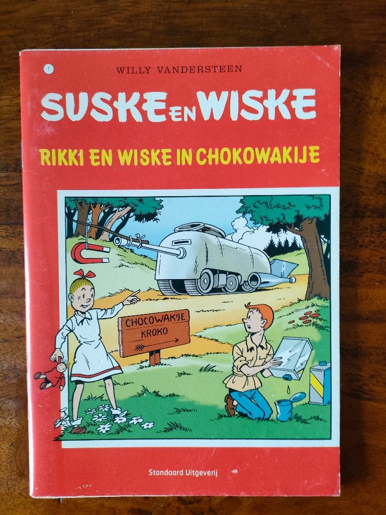 SUSKE EN WISKE De trotse tabloid (jfb-susw), Eén stripboek, Ophalen of Verzenden, Gelezen