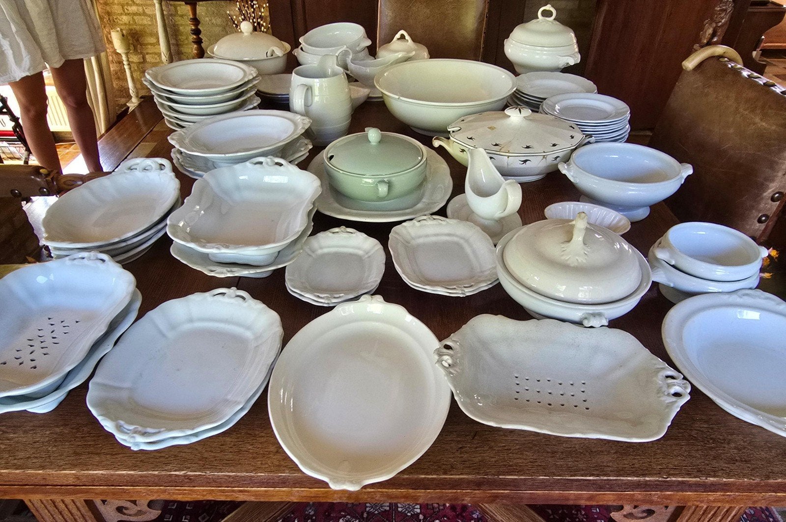 Grote collectie Petrus Regout servies - Ragout, Ophalen of Verzenden