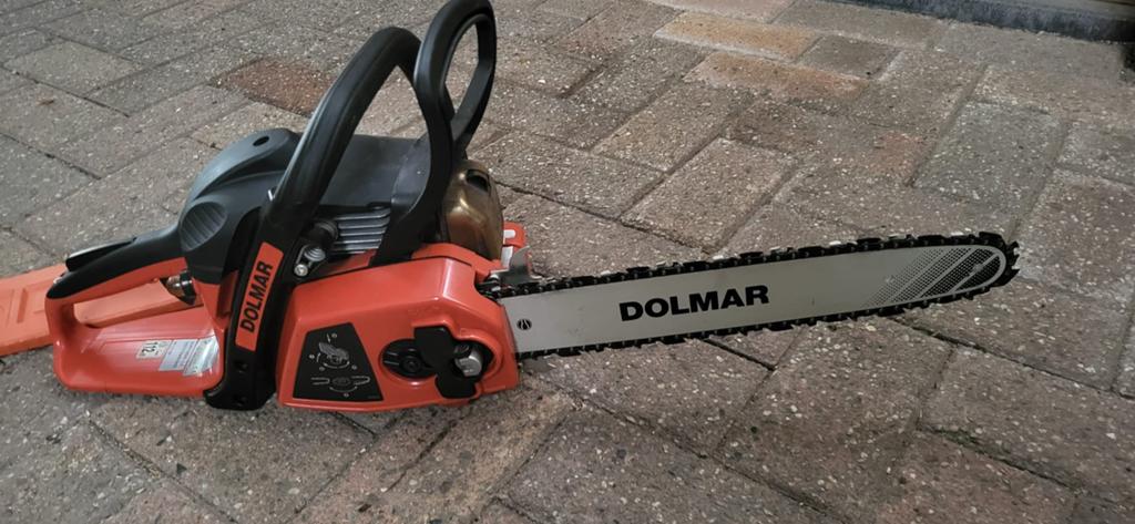 Kettingzaag Dolmar, Ophalen, Zo goed als nieuw