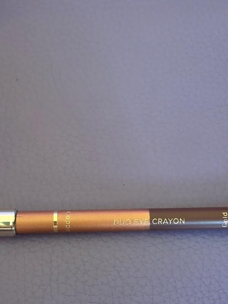 Olcay Gulsen Beauty Duo Eye Crayon - Copper & Gold, Ogen, Verzenden, Nieuw, Make-up