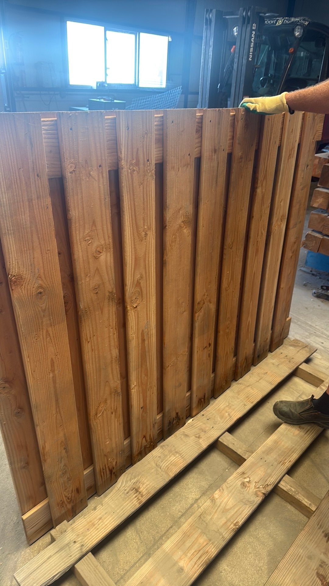 Schutting scherm goedkoop 130cm hoog, Tuin en Terras, Schuttingen, Ophalen, 1 tot 2 meter, Minder dan 3 meter, Zo goed als nieuw