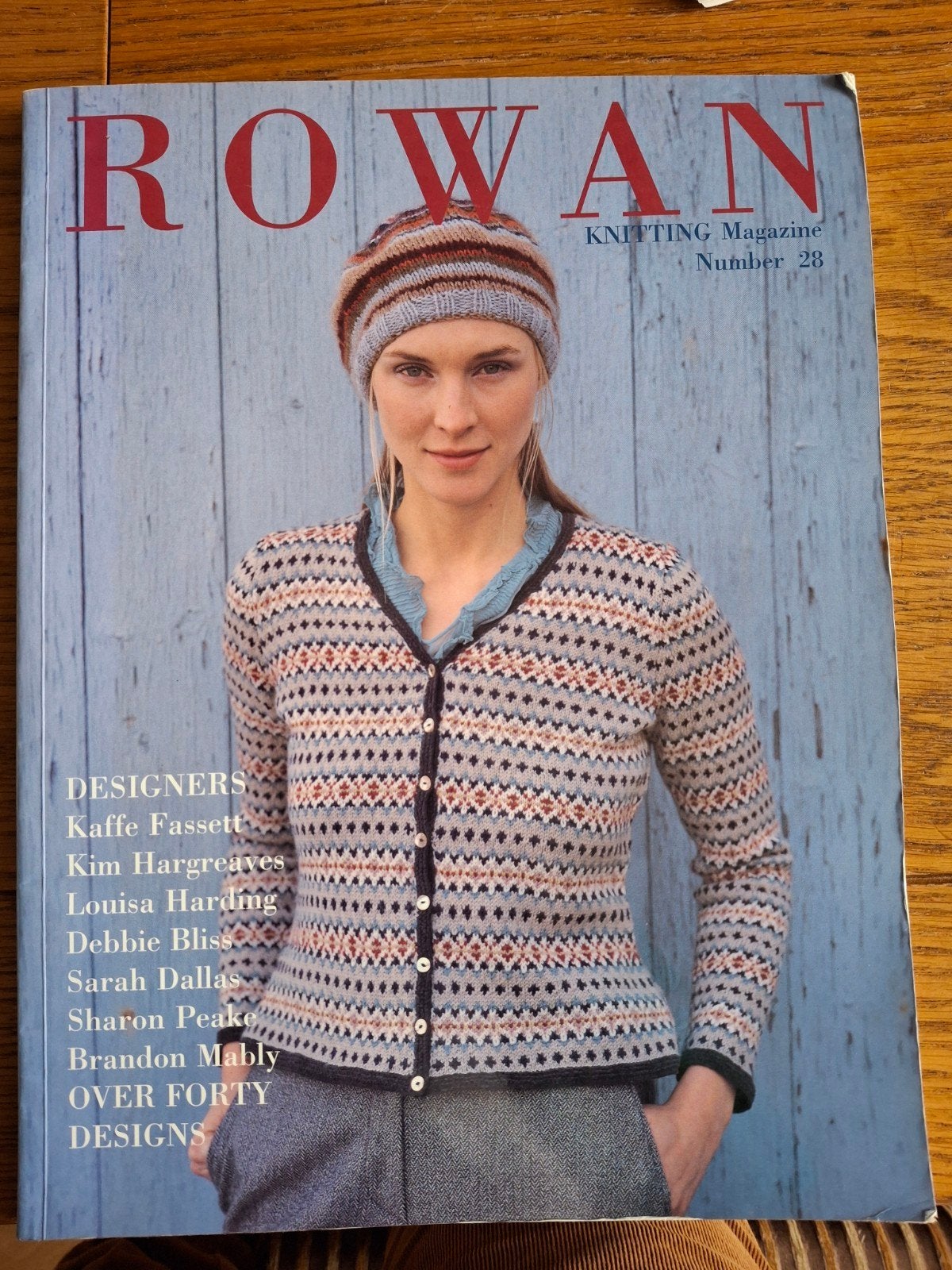 Rowan Knitting Magazine nr 28 - Breipatronen en Inspiratie, Hobby en Vrije tijd, Ophalen of Verzenden, Zo goed als nieuw, Breien