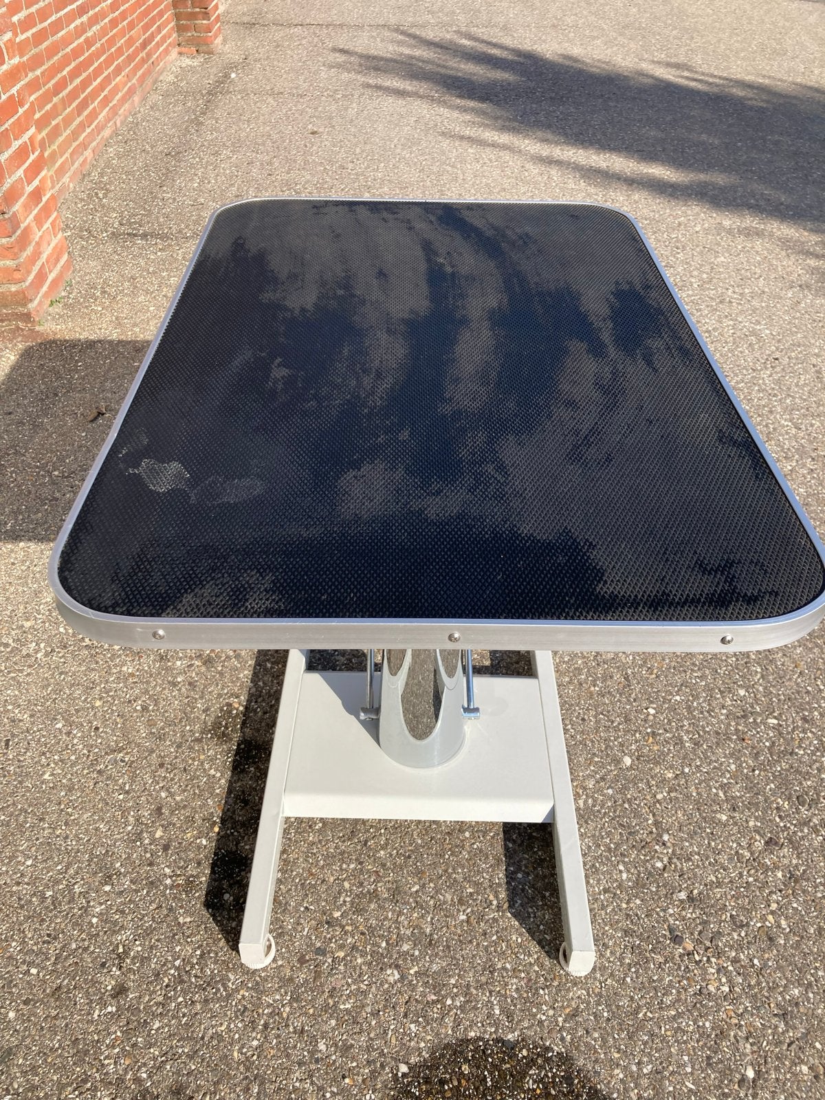 Trimtafel draaibaar en  in hoogte verstelbaar hydraulisch, Dieren en Toebehoren, Ophalen, Gebruikt, Trimtafel