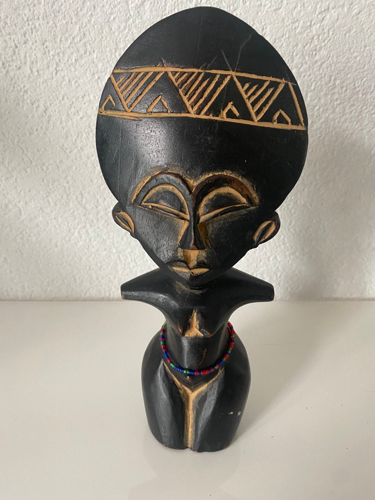 Vruchtbaarheidsbeeld/beeldje,Ghana/afrika, hout, Ophalen