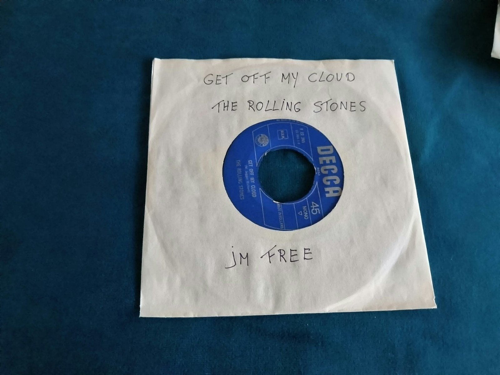 The Rolling Stones - Get Off My Cloud (7 inch single), Gebruikt, 7 inch, Ophalen of Verzenden, EP