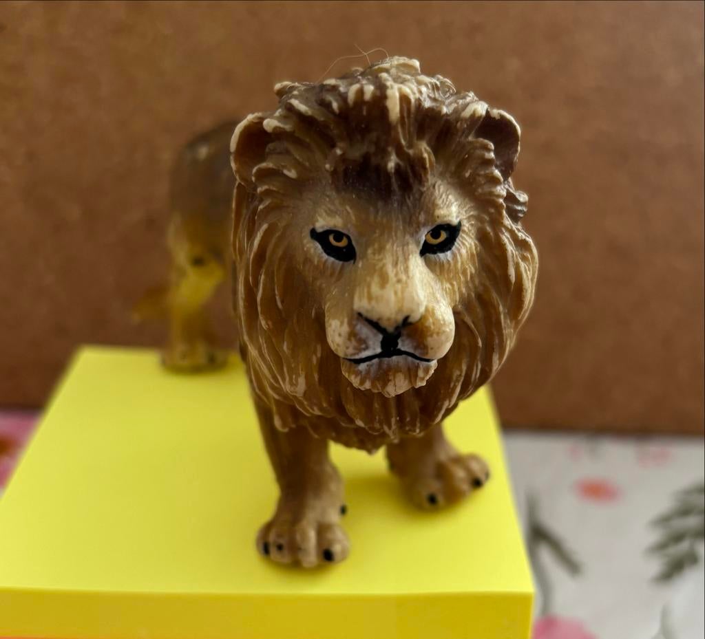 Schleich leeuw nr 14137 uit 1997, Ophalen of Verzenden, Gebruikt