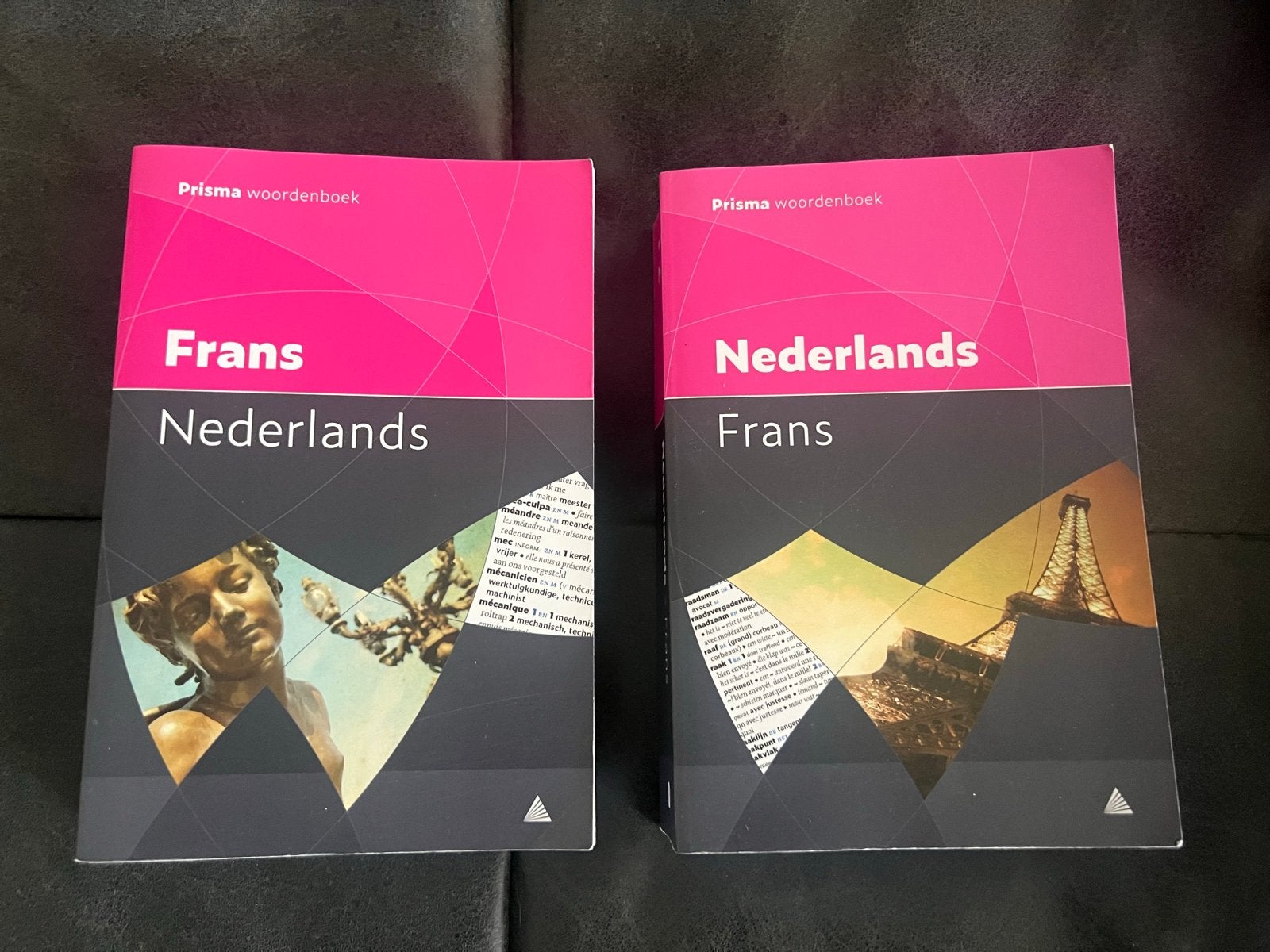 Prisma woordenboek Frans-Nederlands en Nederlands-Frans, Boeken, Woordenboeken, Verzenden, Zo goed als nieuw, Prisma of Spectrum
