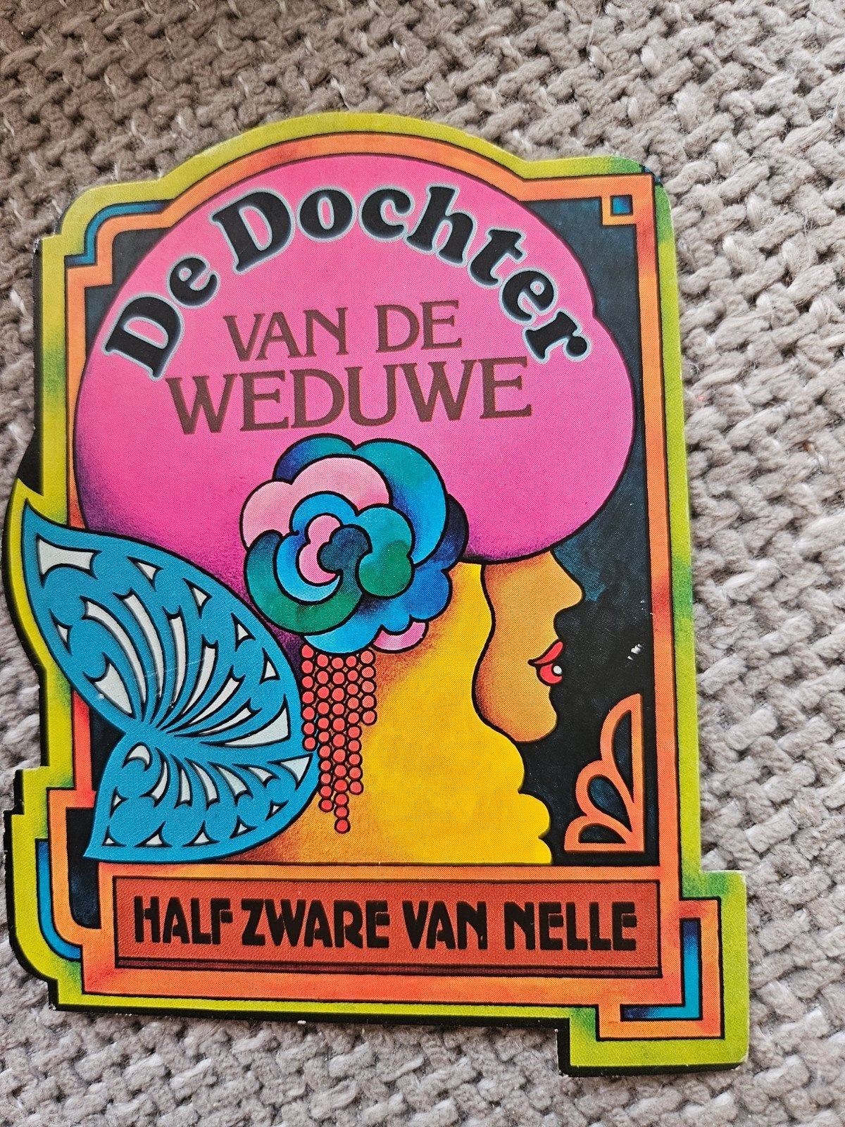 De Dochter van de Weduwe sticker, Ophalen of Verzenden, Zo goed als nieuw, Overige typen