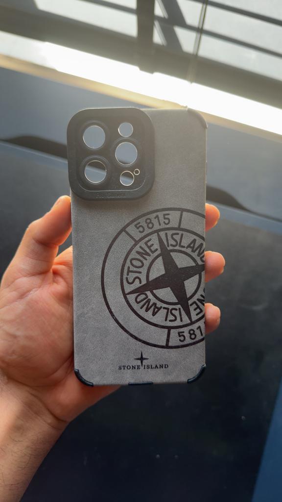 Stone Island Hoesje voor iPhone 15 Pro Max, Kunststof, Nieuw, Hoesje of Tasje, Ophalen of Verzenden