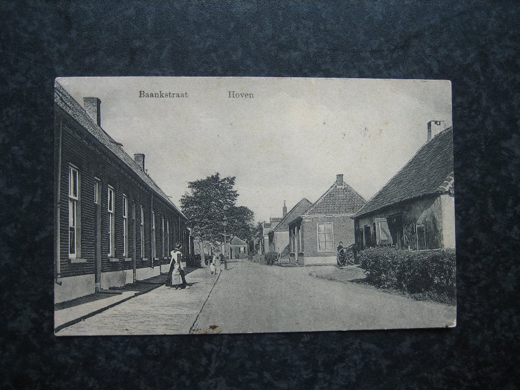 ZUTPHEN Baankstraat Hoven 1915, Ophalen of Verzenden, Voor 1920, Gelderland