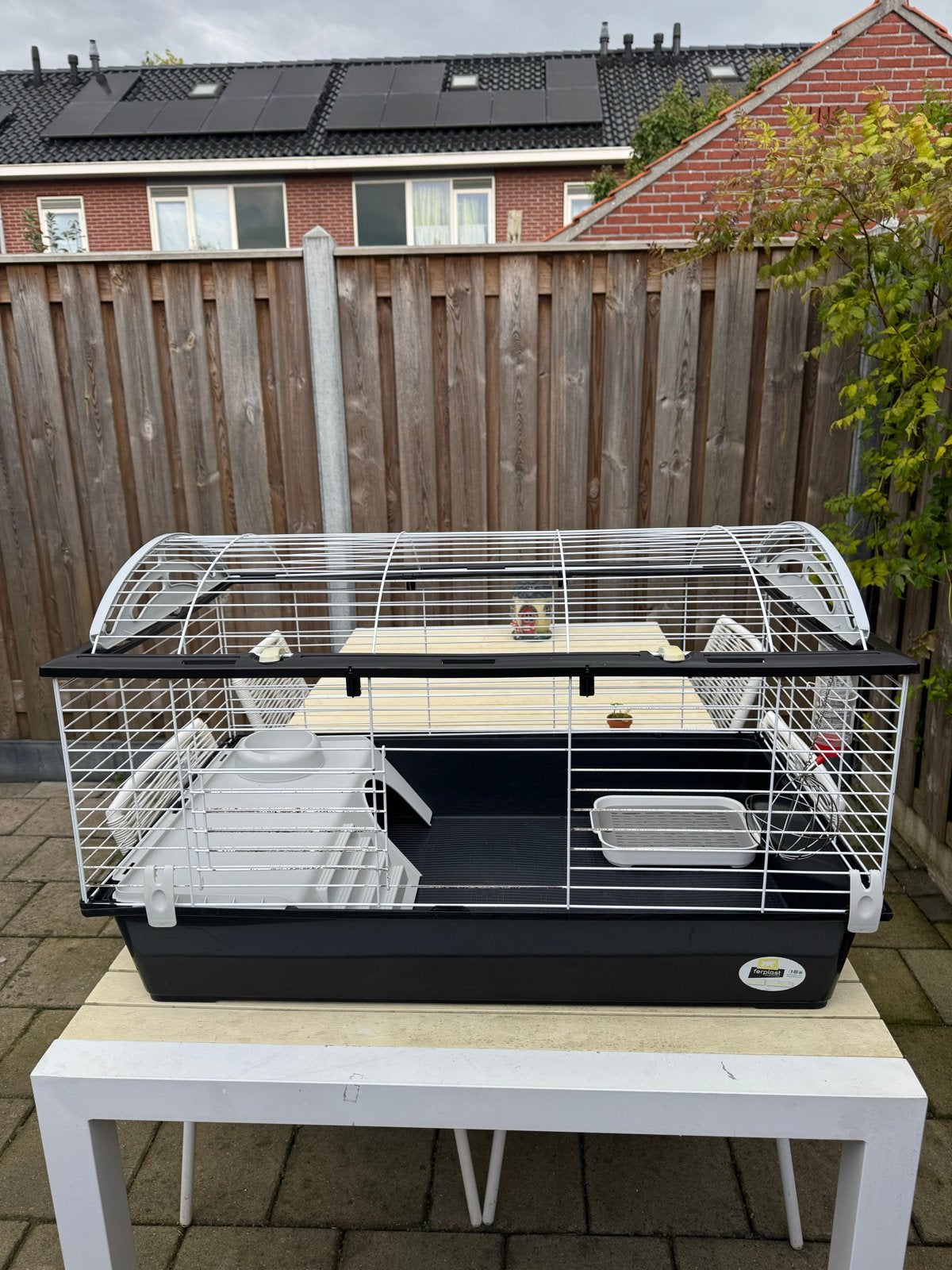 Ferplast Konijnenkooi Casita 100 - Kooi, Dieren en Toebehoren, Kooi, Gebruikt, Muis, 75 tot 110 cm