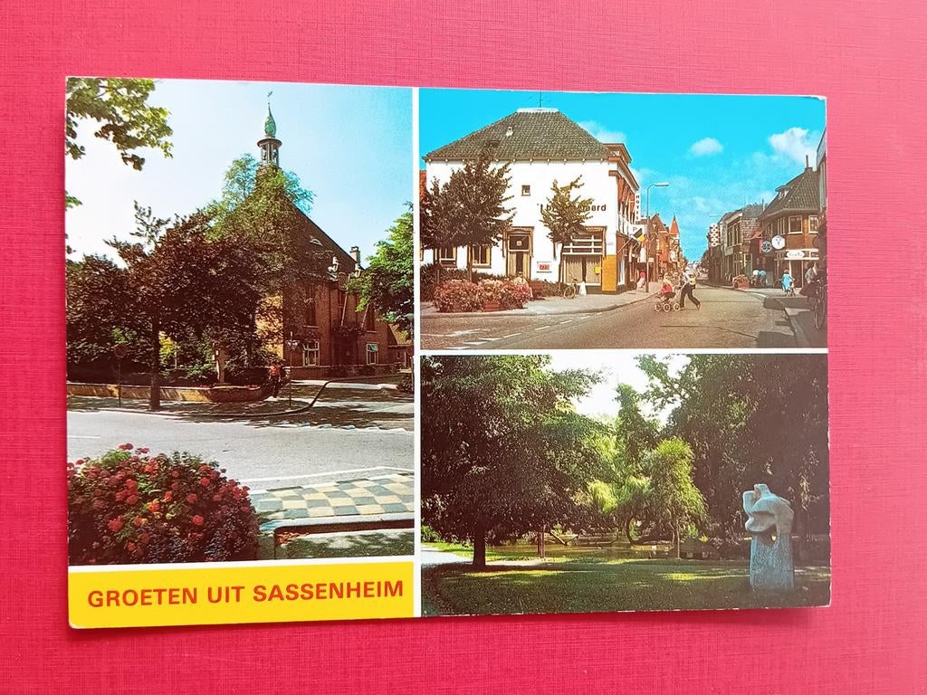Ansichtkaart Sassenheim, Ophalen of Verzenden
