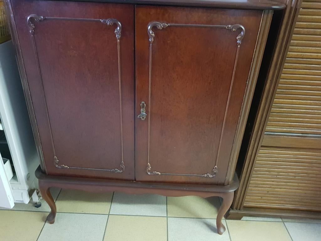 Kast Queen Anne stijl., Ophalen, Gebruikt, 50 tot 100 cm, Minder dan 100 cm