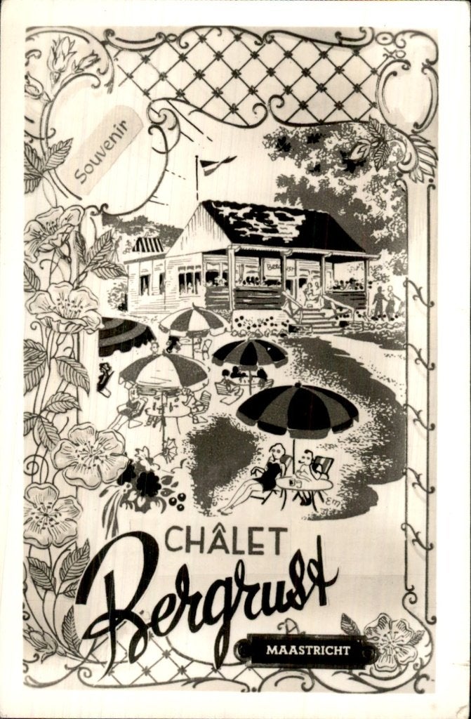 Maastricht - Châlet - Bergrust, Ophalen of Verzenden, 1940 tot 1960, Gelopen, Limburg