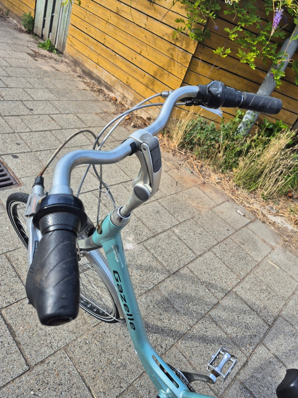 mintgroen gazelle fiets, Ophalen, 26 inch of meer, Gazelle