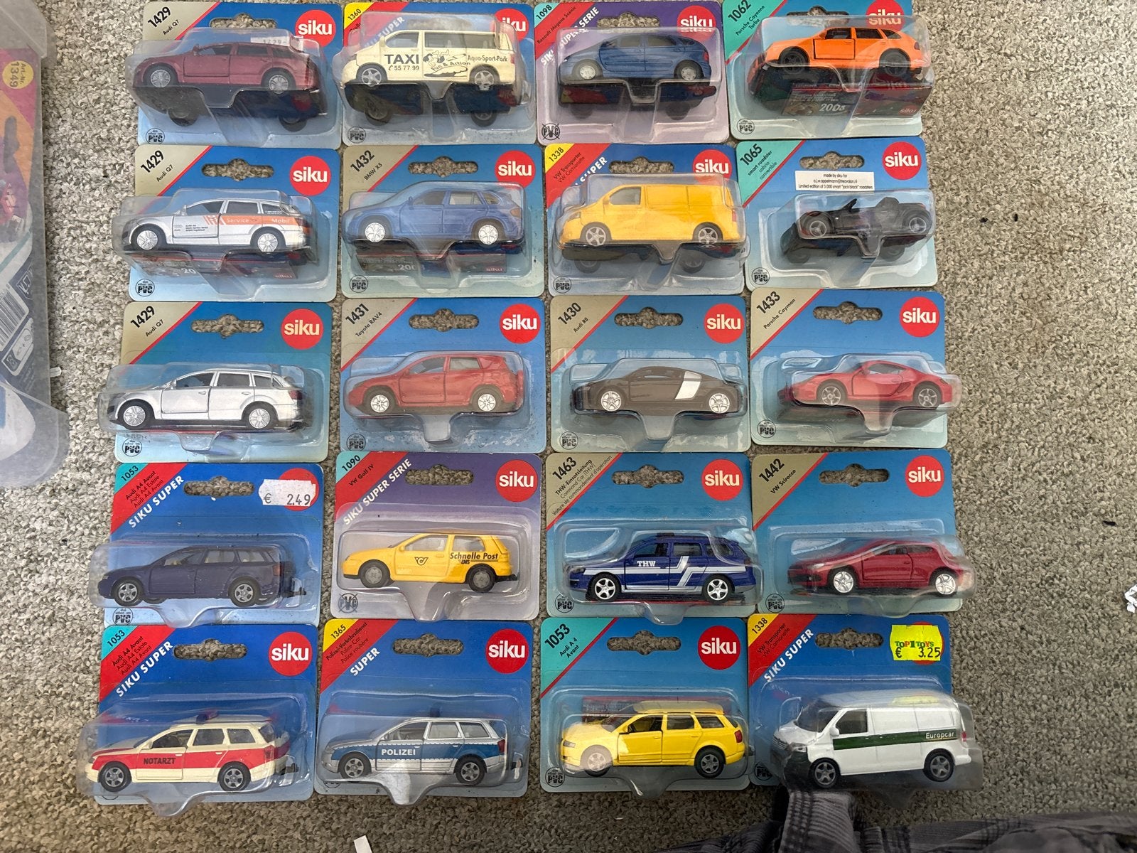 Grote collectie Siku Super en Siku modellen, nieuw in verpak, Ophalen of Verzenden, Nieuw