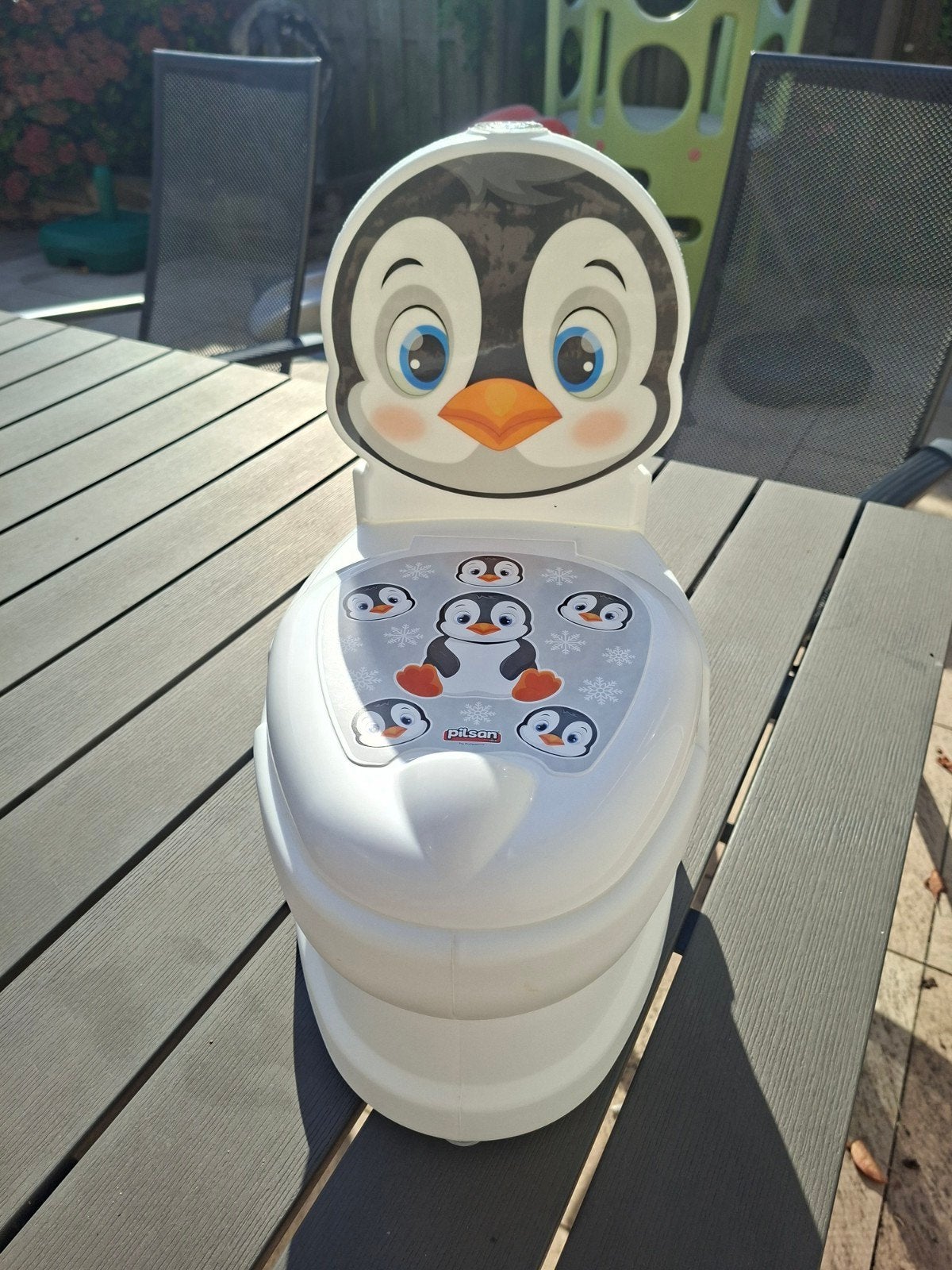 Pilsan Pinguïn Potje met geluid - Zo goed als nieuw, Ophalen, Zo goed als nieuw