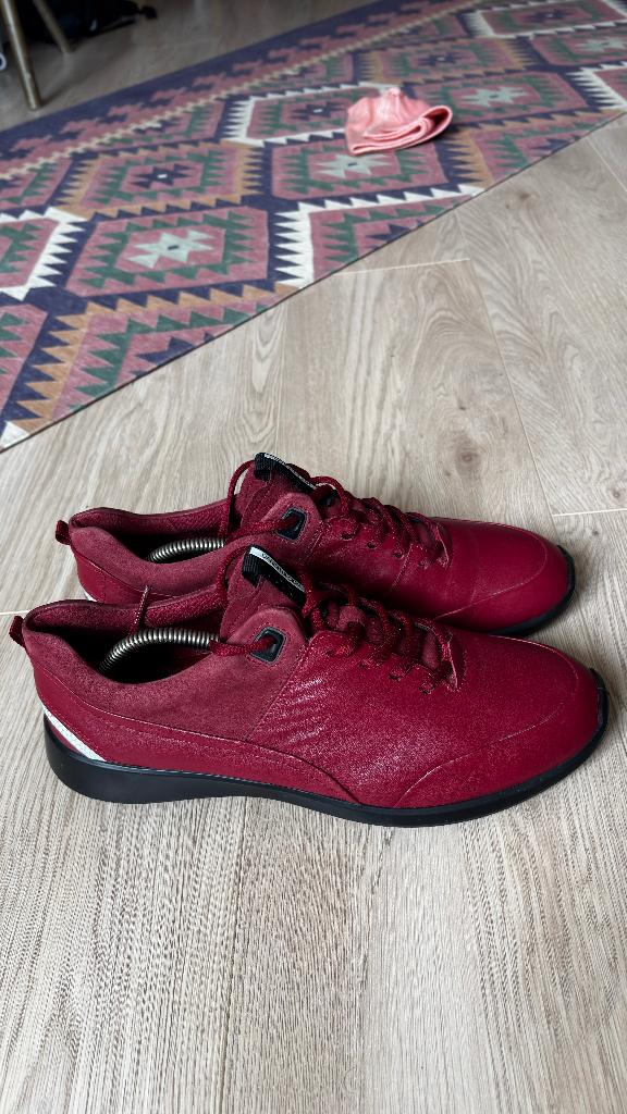 ECCO Soft 5 Sneaker, Kleding | Dames, Schoenen, Ecco, Ophalen of Verzenden, Rood, Sneakers of Gympen
