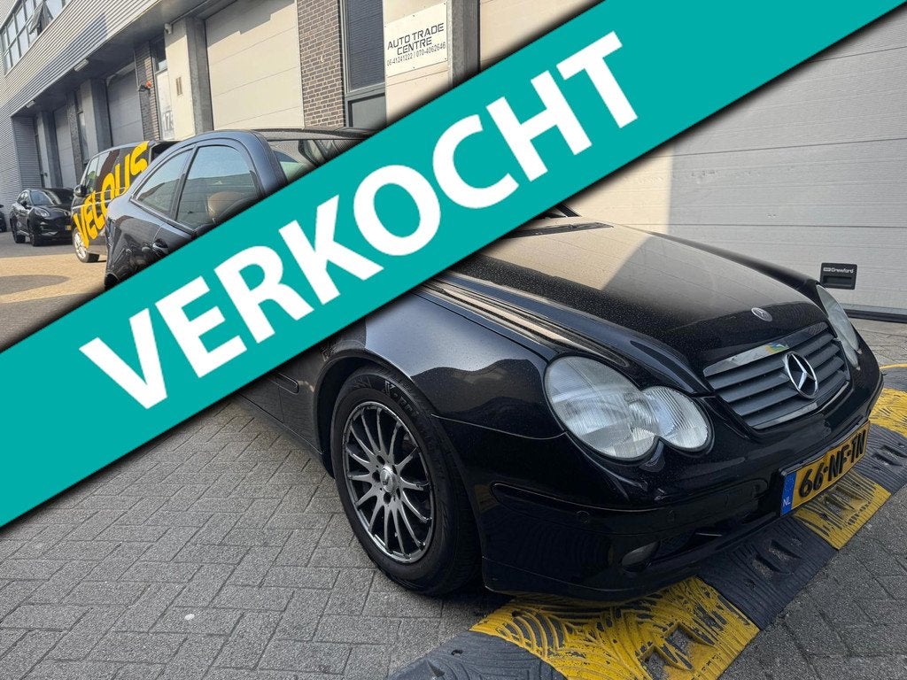 Mercedes-Benz C-klasse Sportcoupé 180 K. Amice NAP, Automaat, Gebruikt, 4 stoelen, 1796 cc
