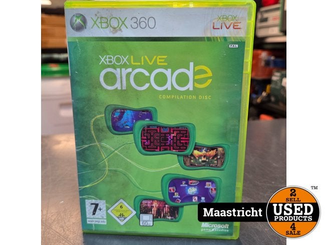 Xbox 360 Game | Xbox Live Arcade Compilation Disc, Microsoft, Zo goed als nieuw, Support@microsoft.com, Microsoft Corporation
One Microsoft Way
Redmond, WA 98052-6399
USA