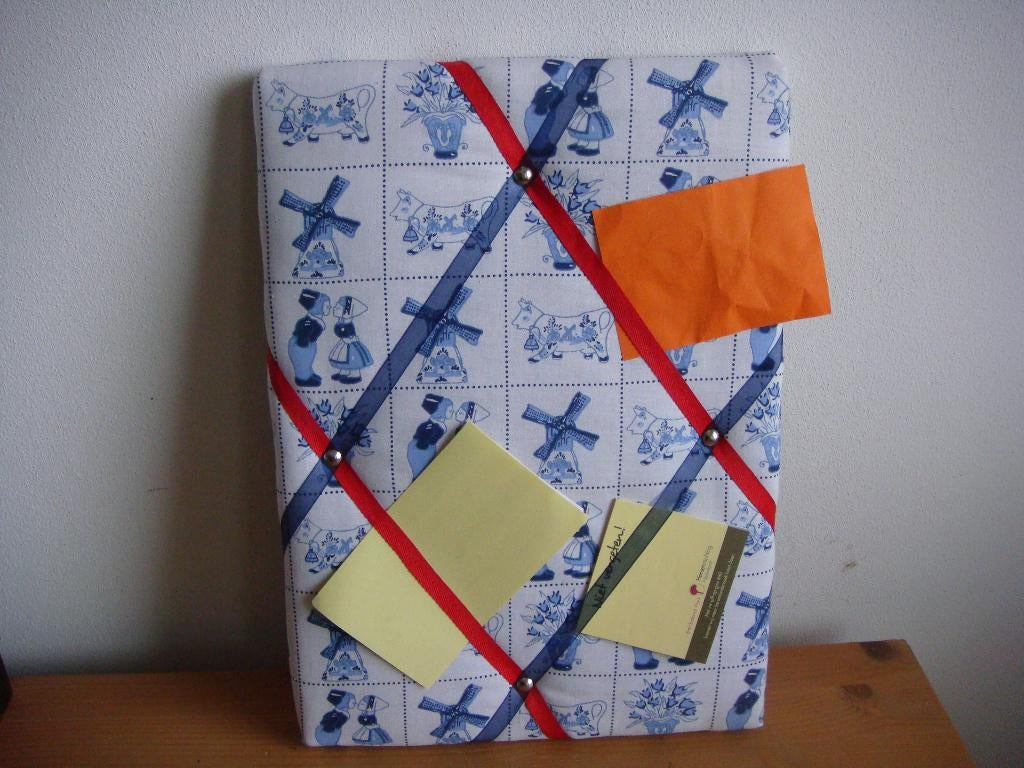 Hollands prikbord / fotobord, Ophalen of Verzenden, Zo goed als nieuw, Prikbord