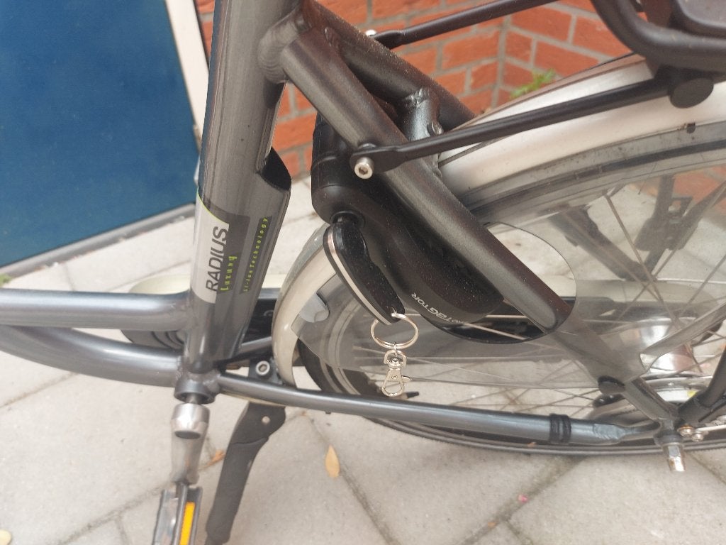 Dames Fiets,, Ophalen