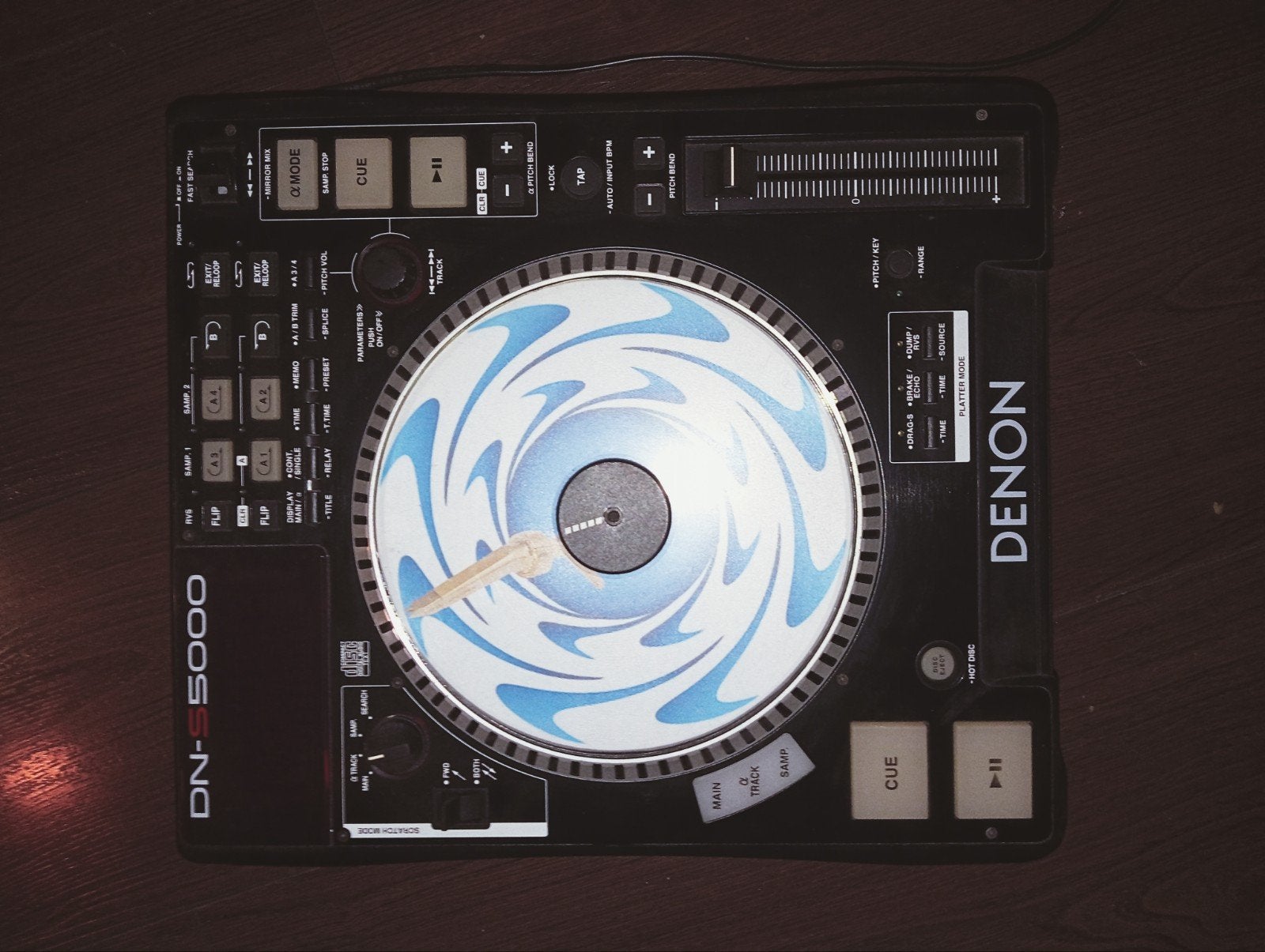 Denon DN-S5000 DJ CD/MP3 Speler - Professionele Kwaliteit, Ophalen, Zo goed als nieuw, Draaitafel, Denon