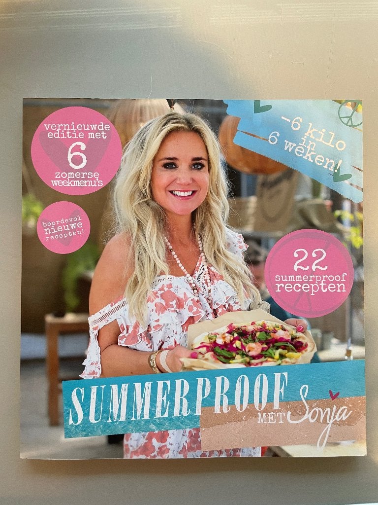 Summerproof met Sonja, Dieet en Voeding, Ophalen of Verzenden, Zo goed als nieuw, Sonja Bakker