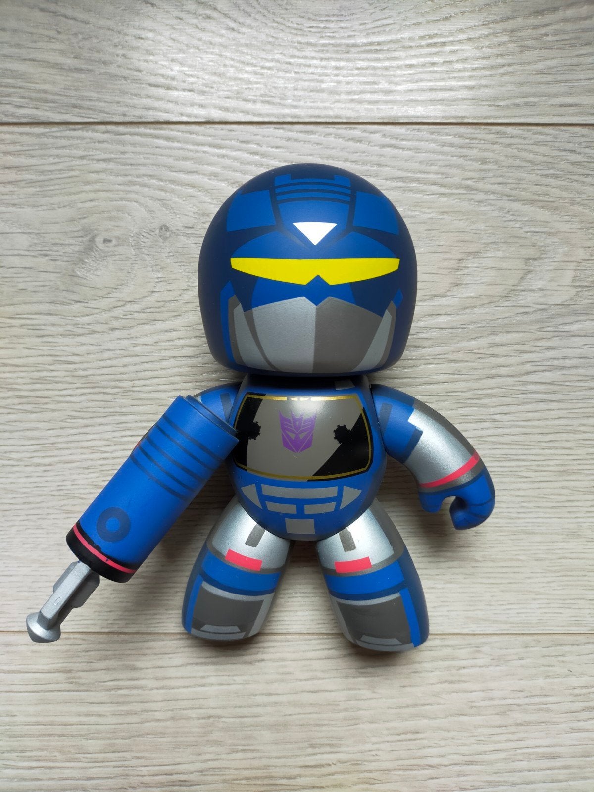 Transformers G1 Soundwave Mighty Muggs Figuur, G1, Ophalen of Verzenden, Zo goed als nieuw, Decepticons