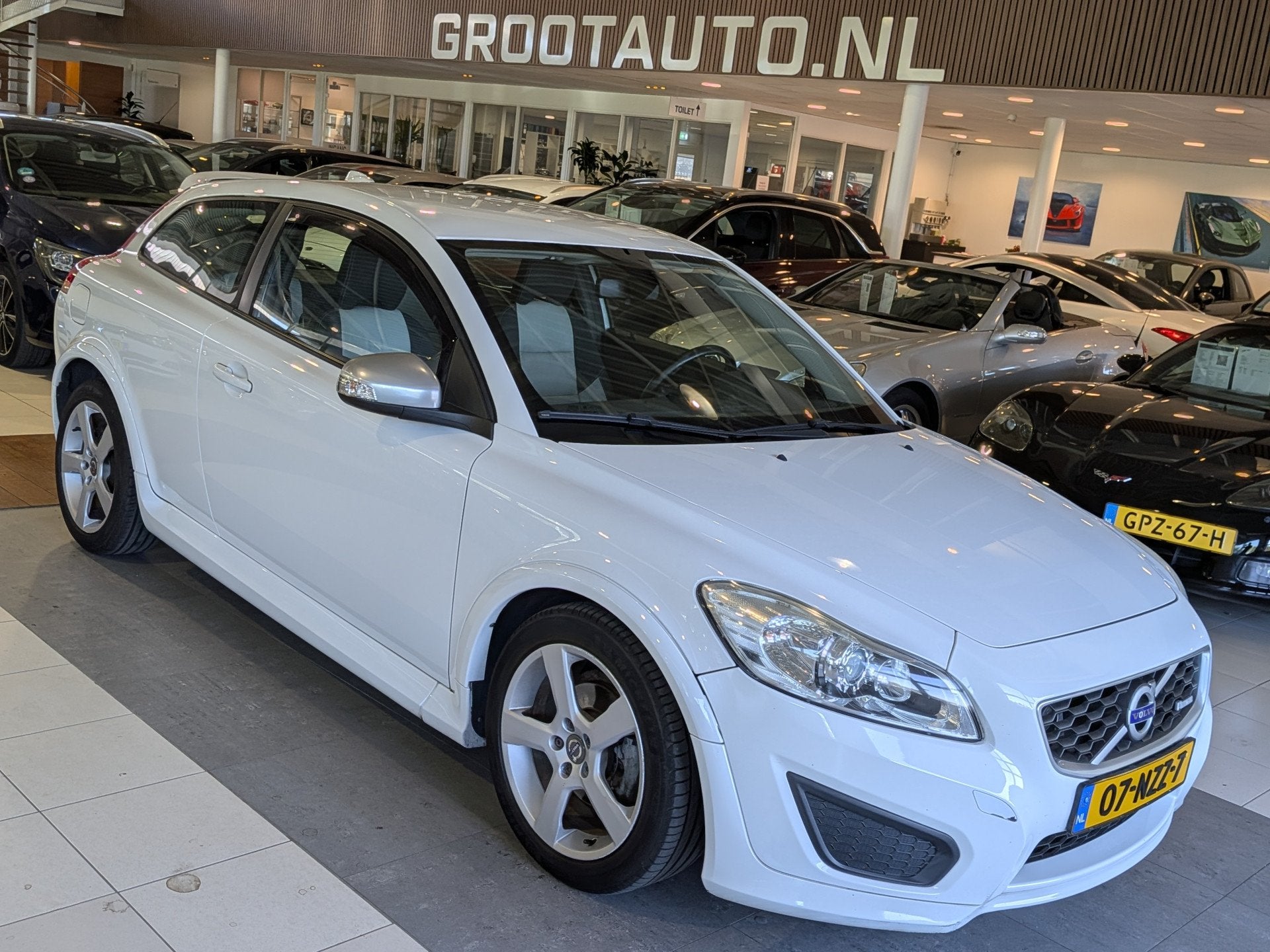 Volvo C30 1.6 R-Design Airco, Cruise Control, Stuurbekrachti, Auto's, Volvo, Voorwielaandrijving, 1596 cc, 101 pk, Gebruikt