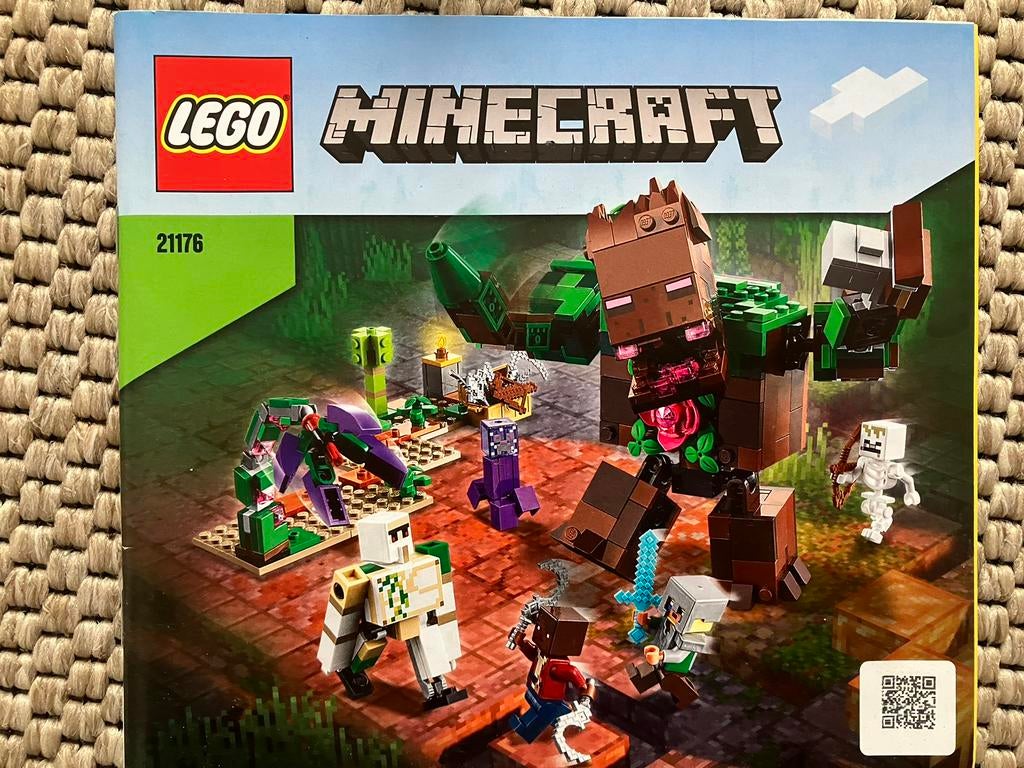 Lego Minecraft 21176, Ophalen of Verzenden, Gebruikt, Complete set, Lego