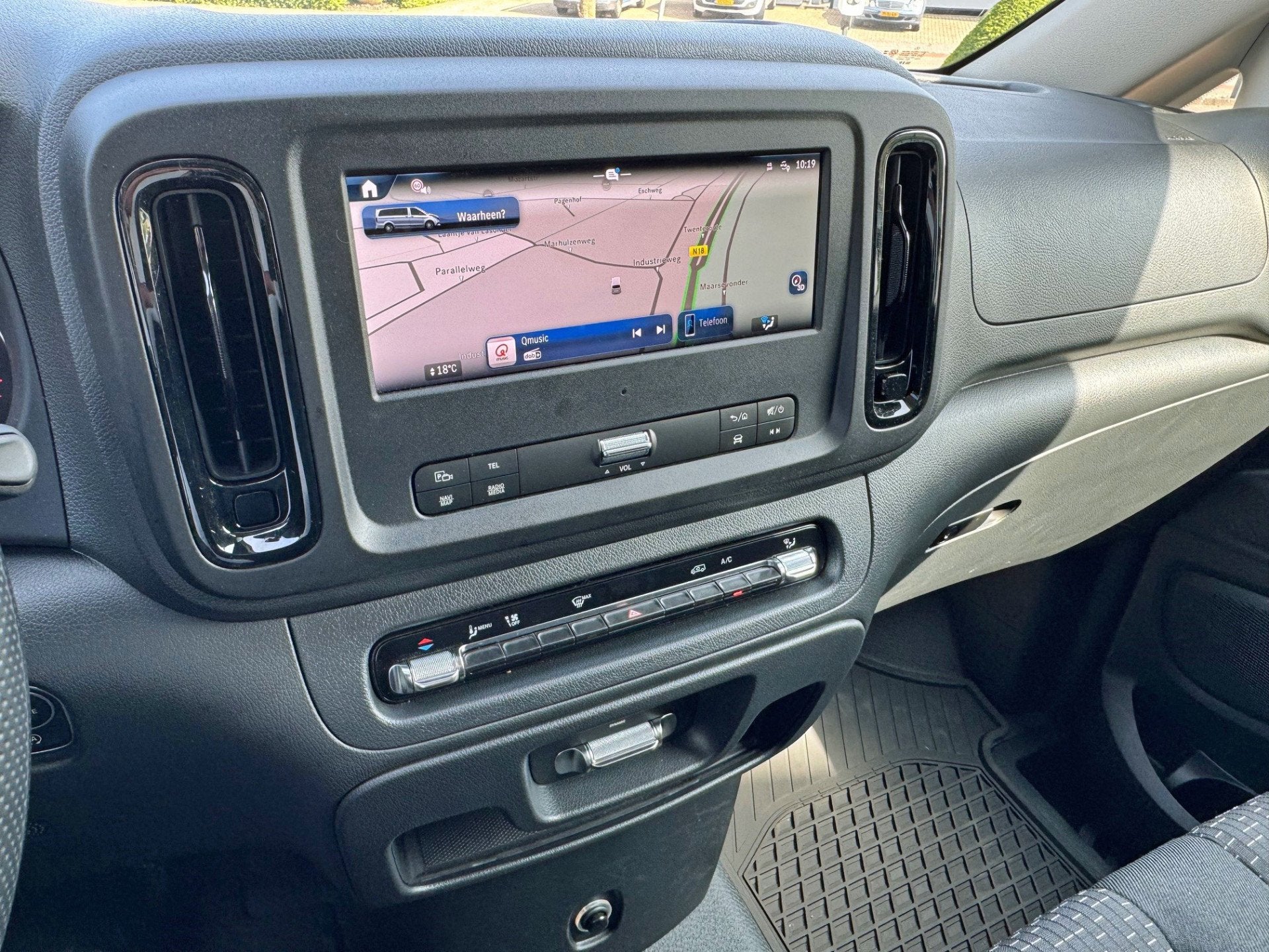 Mercedes-Benz Vito 116 L2 Pro Bpm vrij Mbux Multibeam Deuren, Automaat, 12 maanden, Gebruikt, Zwart