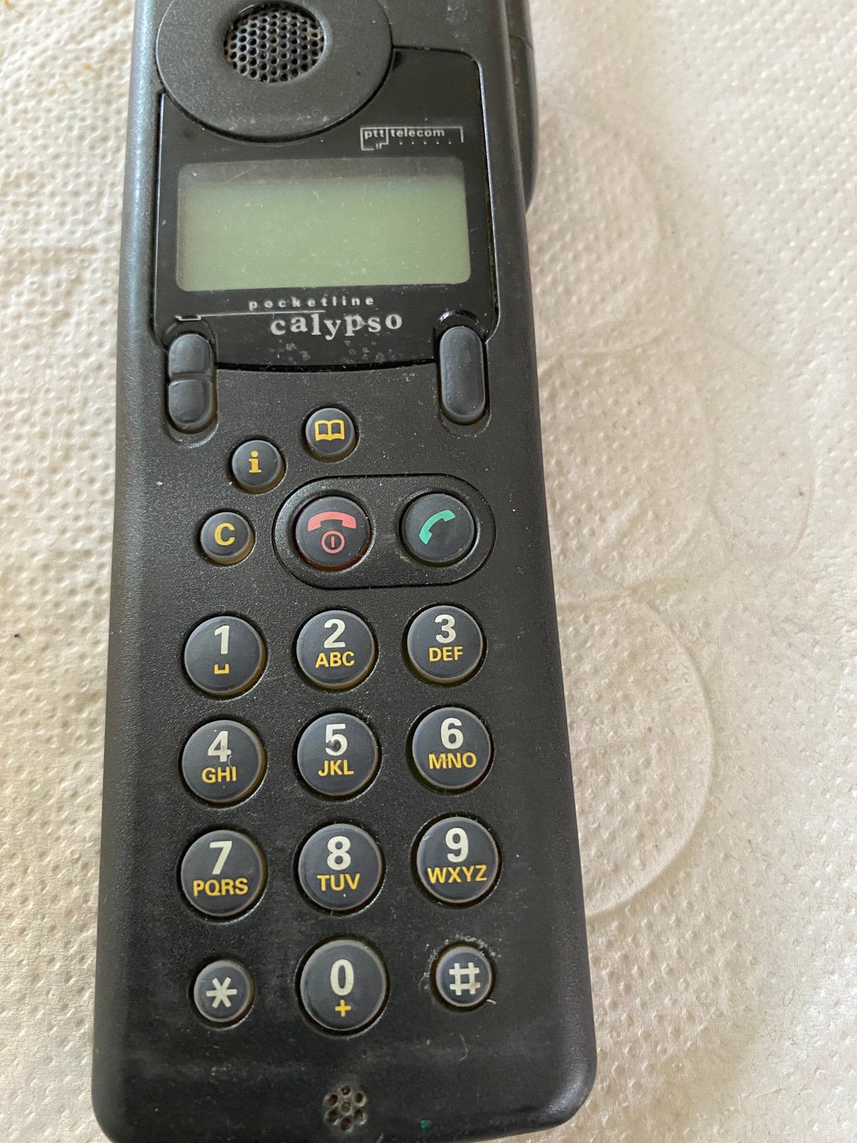 PTT POCKETLINE CALYPSO, Overige modellen, Verzenden, Geen camera, Zwart