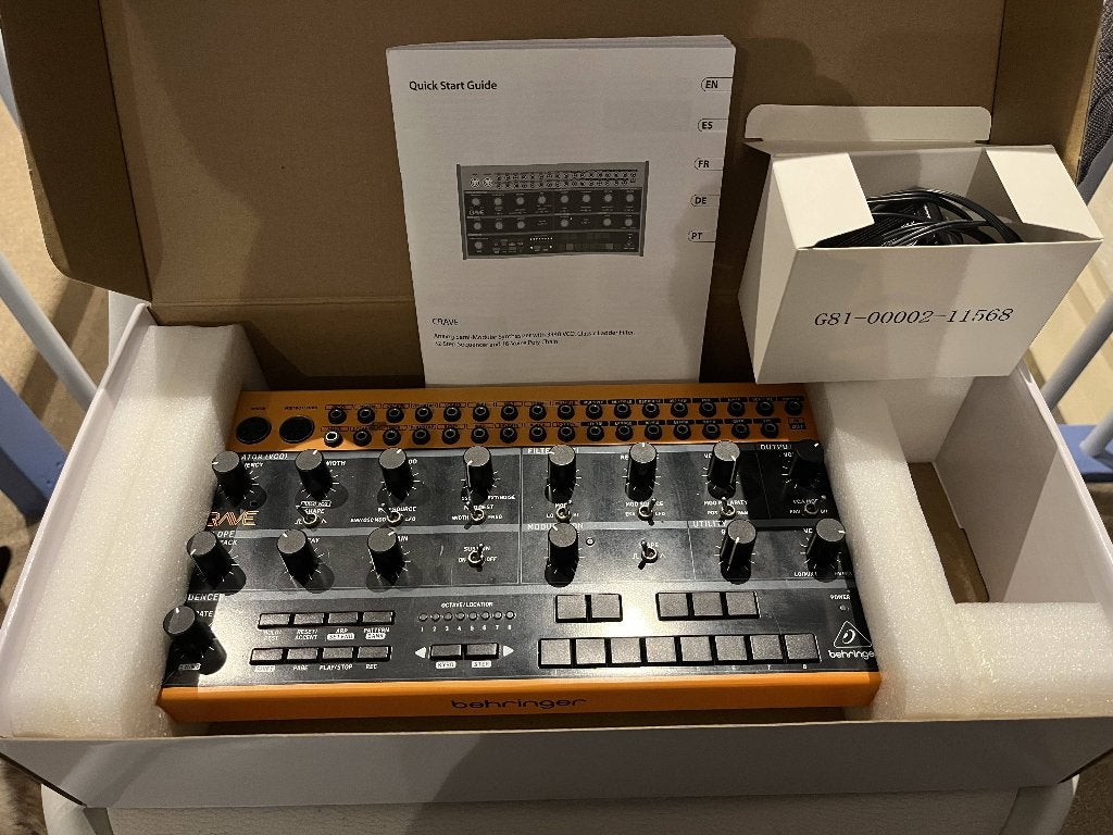 Behringer Crave analoge synthesizer, Ophalen of Verzenden, Gebruikt, Overige aantallen, Overige merken