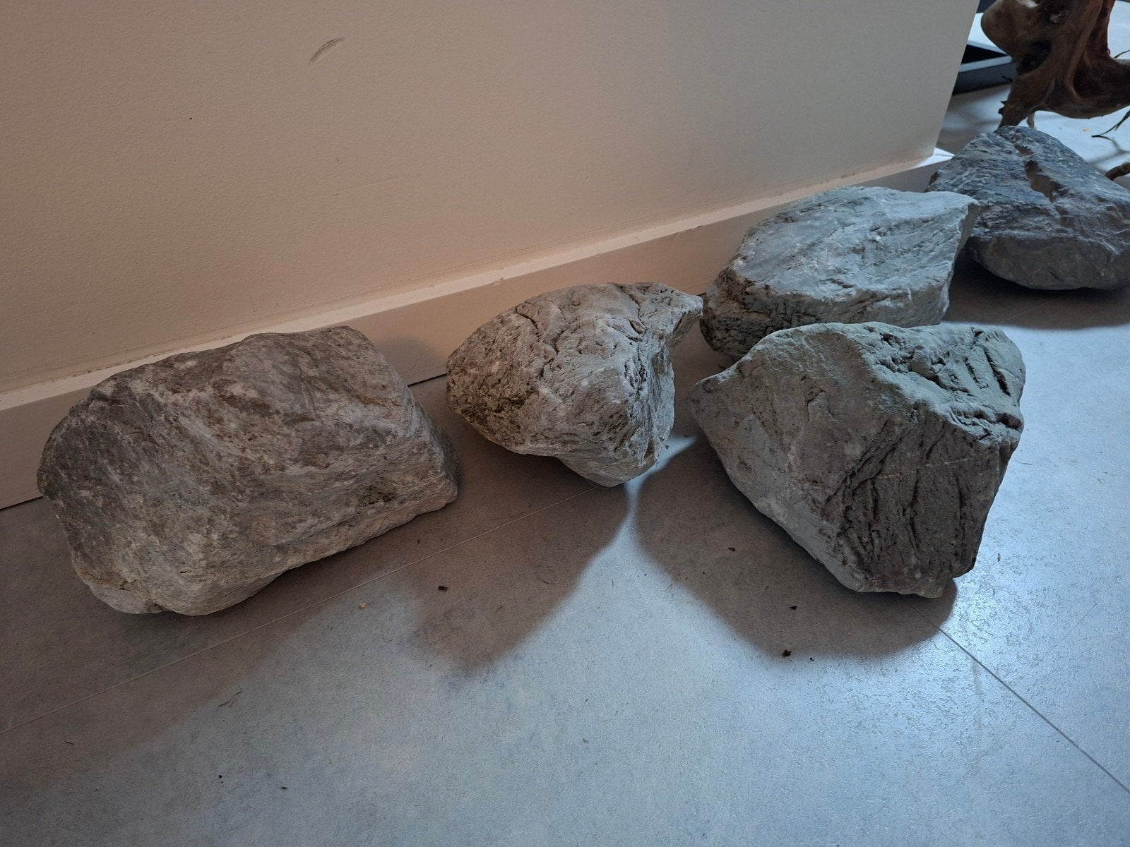 5 grote zware aquarium stenen van Superfish aquascape, Ophalen, Plant(en), Steen of Hout