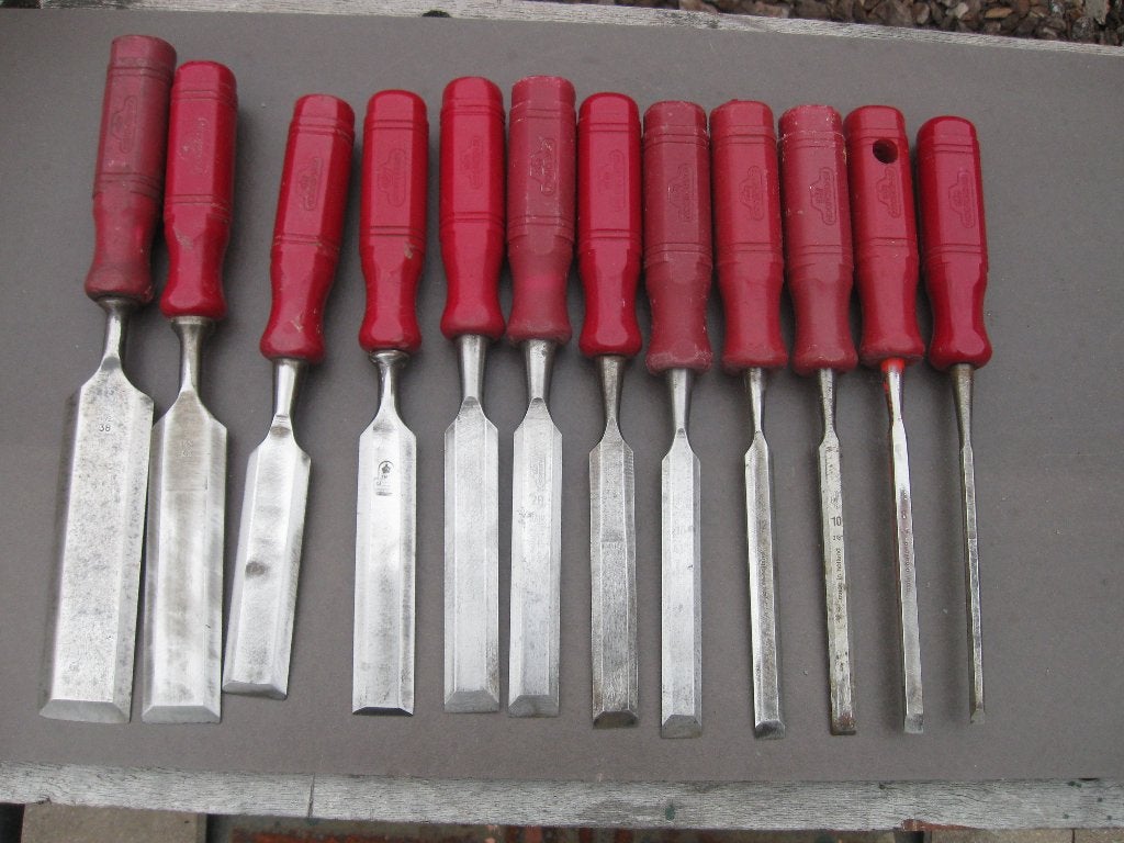 nooitgedagt beitels, Ophalen of Verzenden, Gebruikt, Beitel, Nooitgedacht