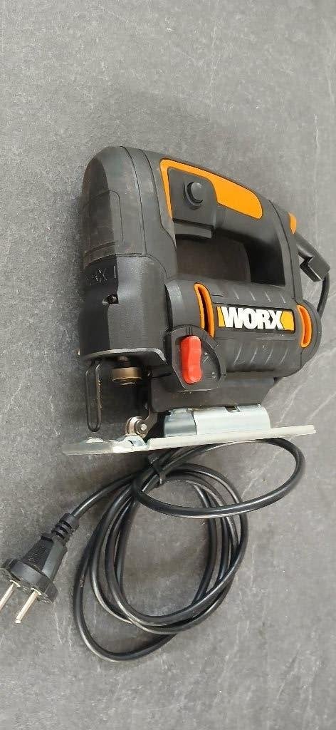 Worx decoupeerzaag afkortzaag zaag, Gebruikt, Decoupeerzaag, Worx, Ophalen of Verzenden