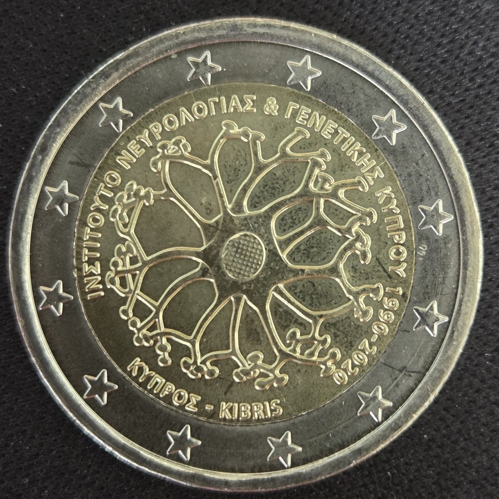 Cyprus 2020: Neurologie  | Meerdere beschikbaar, Postzegels en Munten, Ophalen of Verzenden, Cyprus, 2 euro, Losse munt