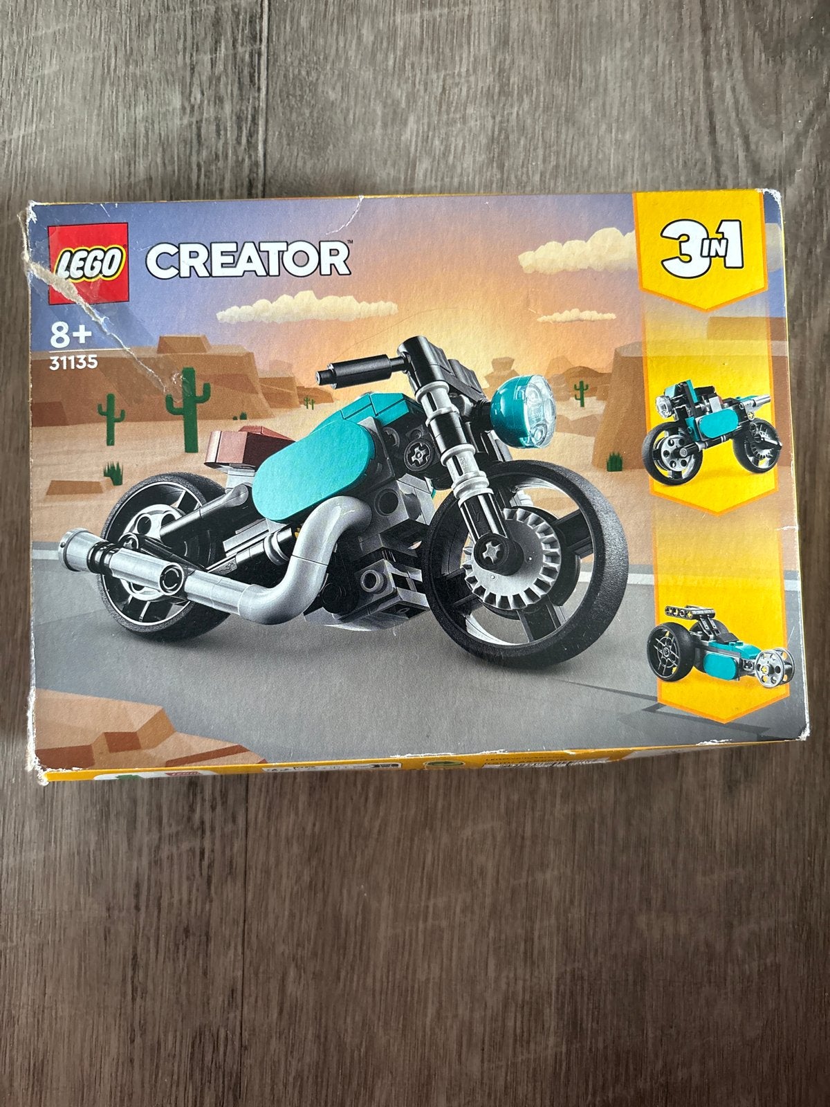 LEGO Creator 3-in-1 Motorfiets 31135, Ophalen, Gebruikt, Compleet, Lego
