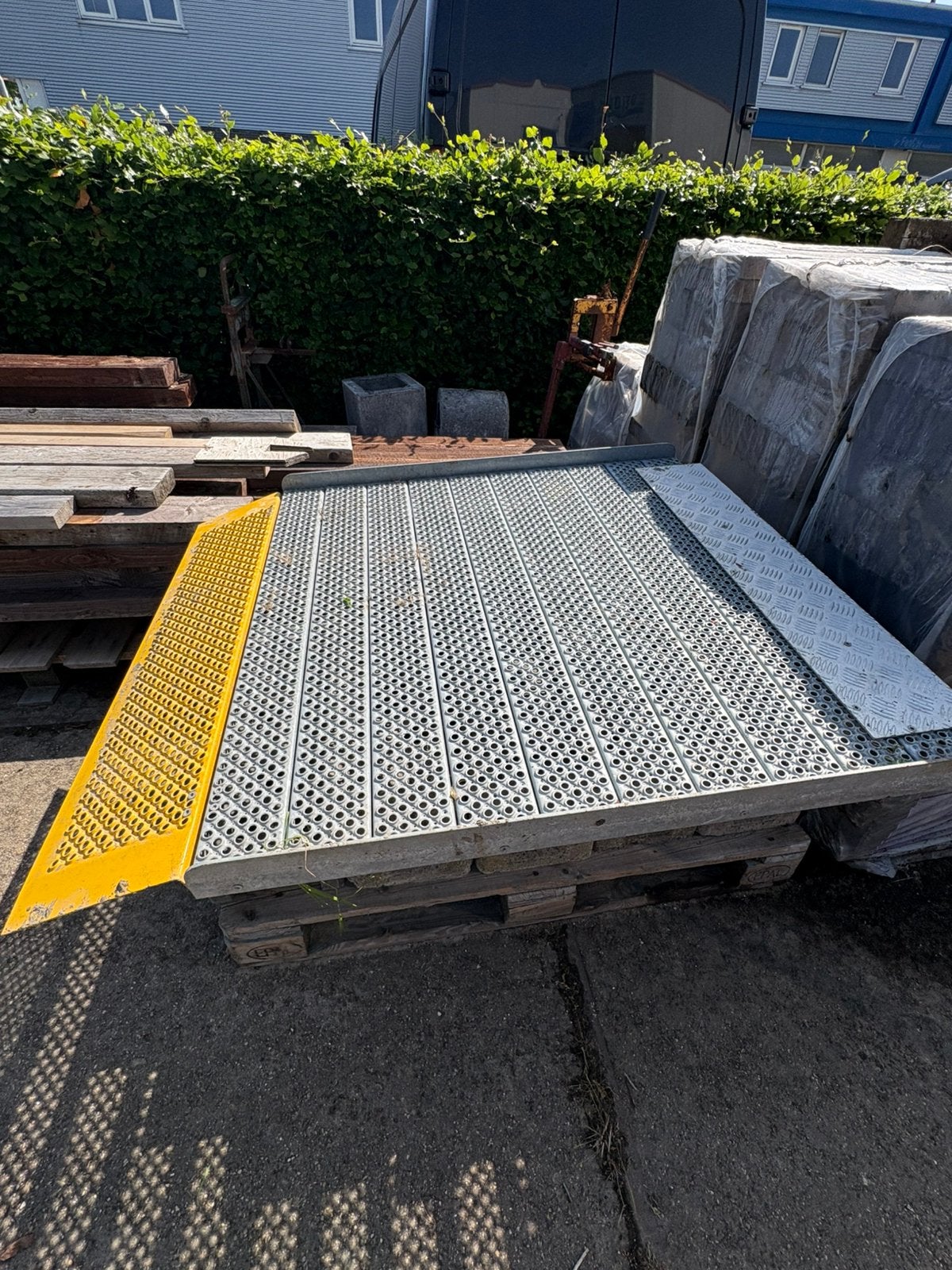 Rijplaat !, Doe-het-zelf en Verbouw, Steigers, Ophalen, Overige typen, Minder dan 2 meter