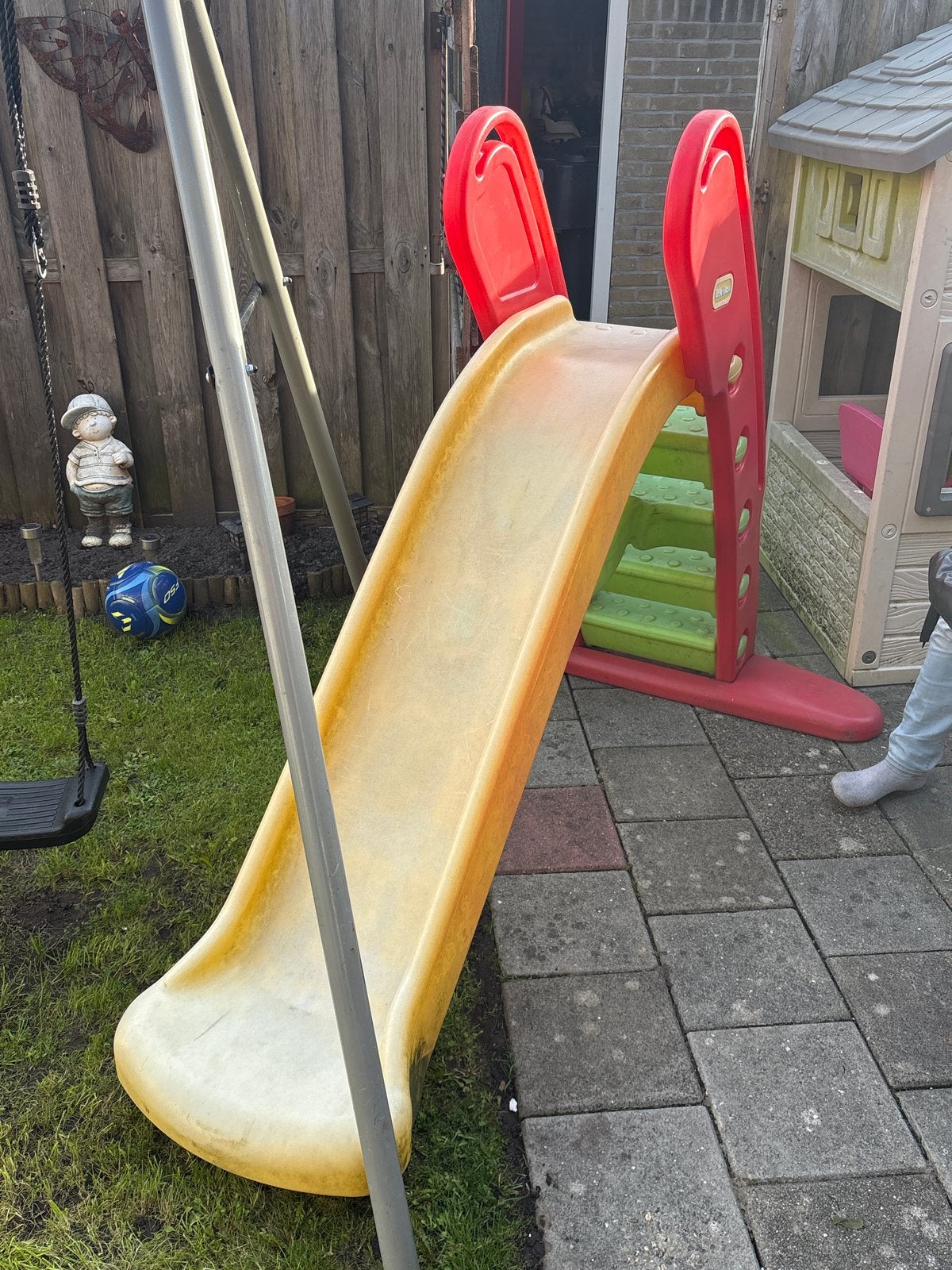 Stevige kinder glijbaan - perfecte staat na schoonmaak, Kinderen en Baby's, Ophalen of Verzenden, Gebruikt, Glijbaan