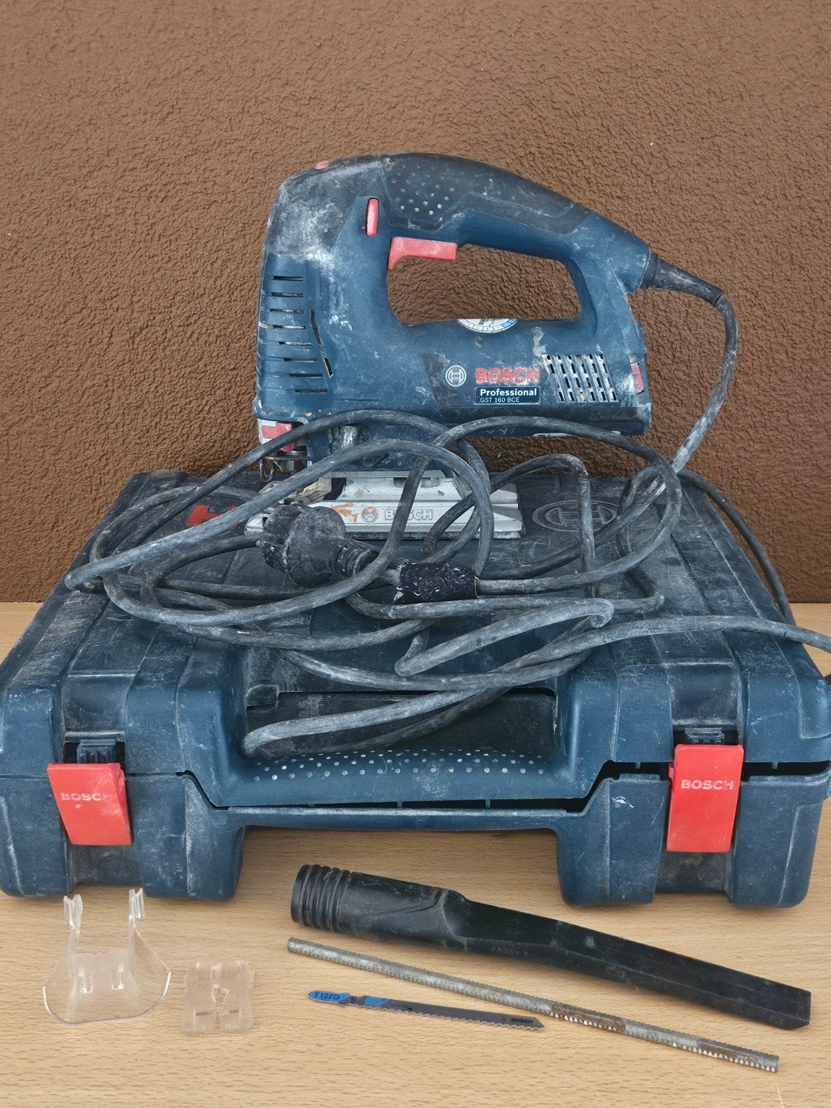 Bosch Professional GST 160 BCE Decoupeerzaag, Ophalen of Verzenden, Gebruikt, Bosch Professional (Blauw)